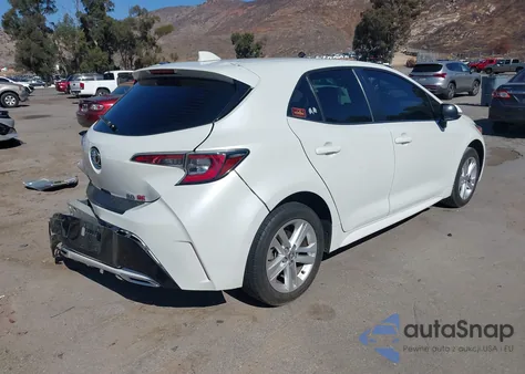 2019 Toyota Corolla Se из США, поврежденный, VIN JTNK4RBE7K3049719